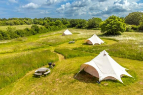 Red Clover at Blanca's Bell Tents
